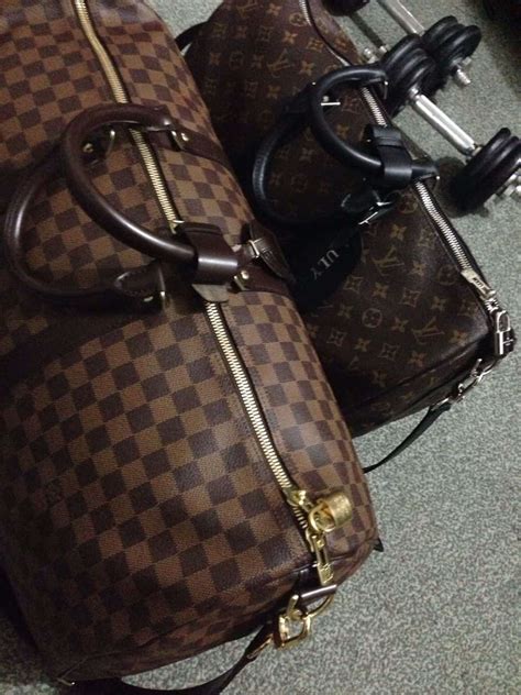 fake louis vuitton keepall bag|louis vuitton 55 duffle bag.